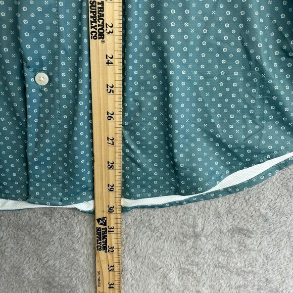 NWOT Jachs New York Men's L Tribeca Short Sleeve Button Up Shirt Pattern - Picture 4 of 9